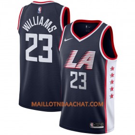 Maillot NBA Los Angeles Clippers Lou Williams 23 2018-19 Nike City Edition Navy Swingman - Homme